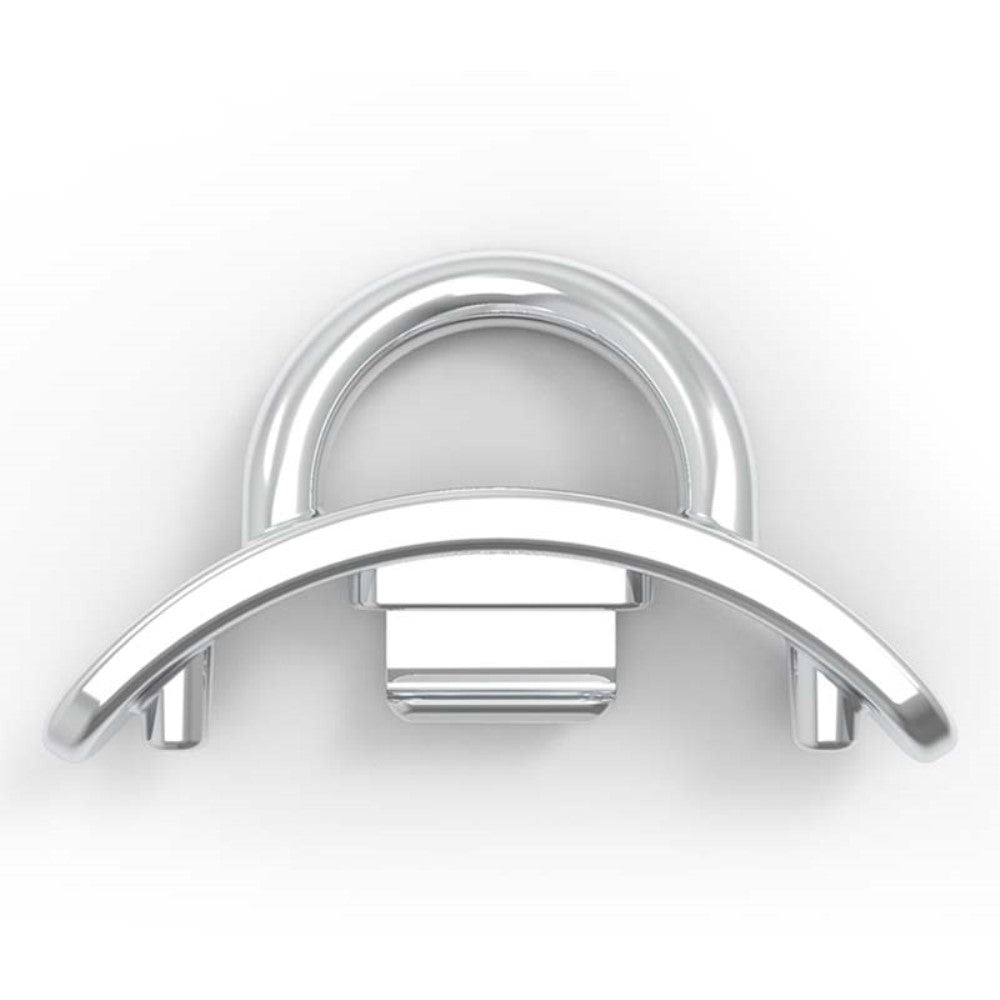 Xiaomi Smart Band 8 / Band 8 NFC Zinc Metal Connector Metal Watch Wrist Strap Adapter (Bracelet Style) - Silver#serie_3