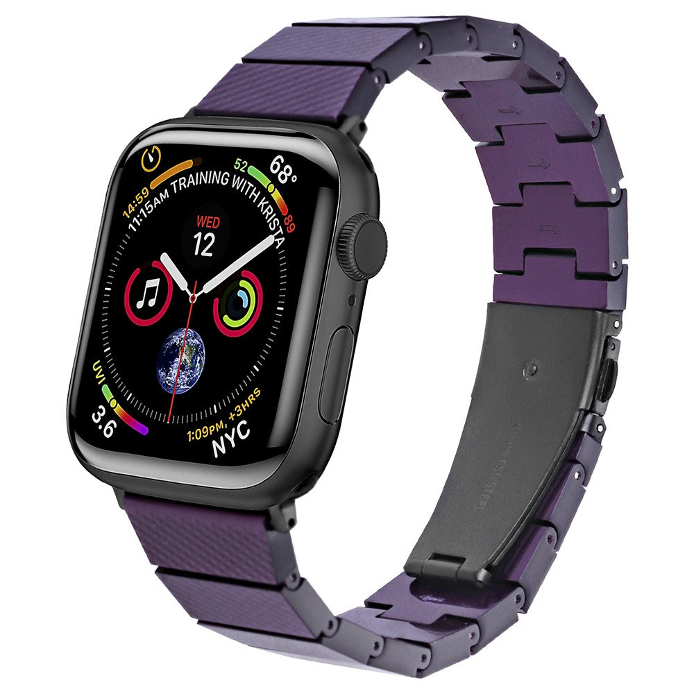 Resin Watchband Apple Watch Ultra 2 Ultra 49mm / 45mm / 44mm / 42mm Wrist Strap - Purple Carbon Fiber#serie_13