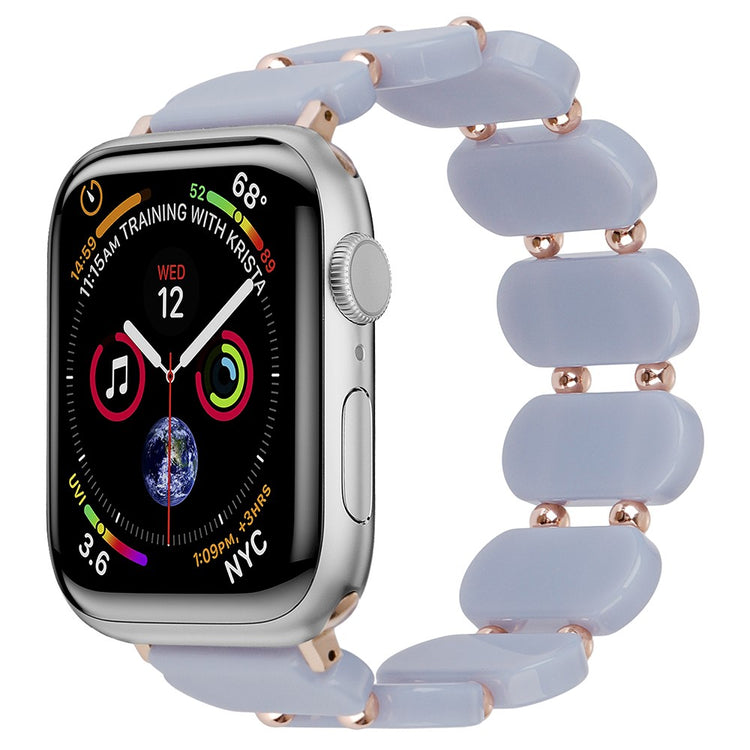 Sejt Silikone Universal Rem passer til Apple Smartwatch - Blå#serie_6