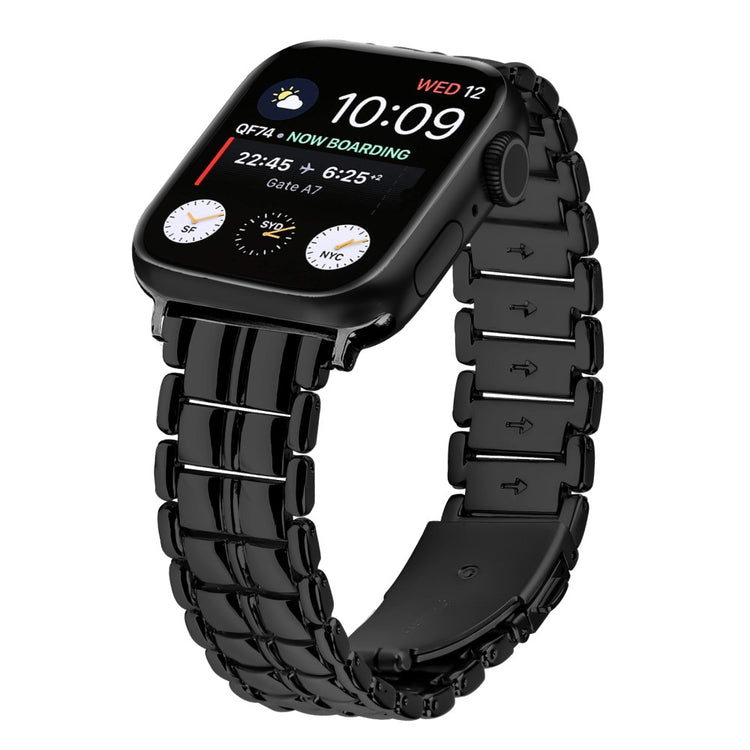 Vildt Skøn Metal Universal Rem passer til Apple Smartwatch - Sort#serie_1