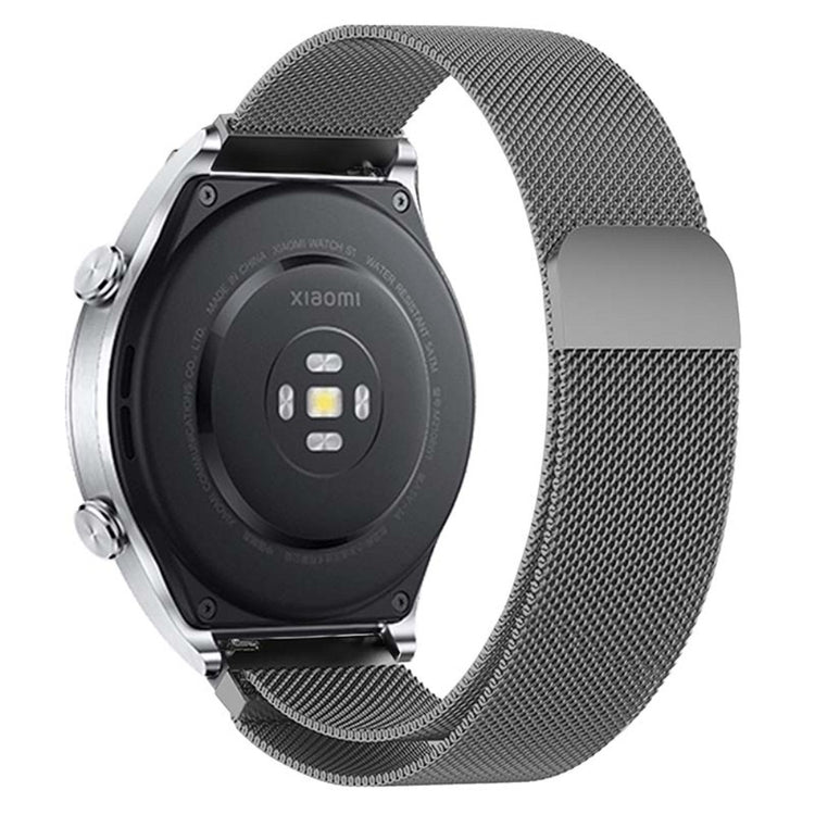 KALEBOL KLB-ML-001 Samsung Galaxy Watch6 / Garmin Venu Sq / Huawei Watch GT 4 41mm Metal Watch Strap 20mm Milanese Magnetic Watch Band - Space Grey#serie_3