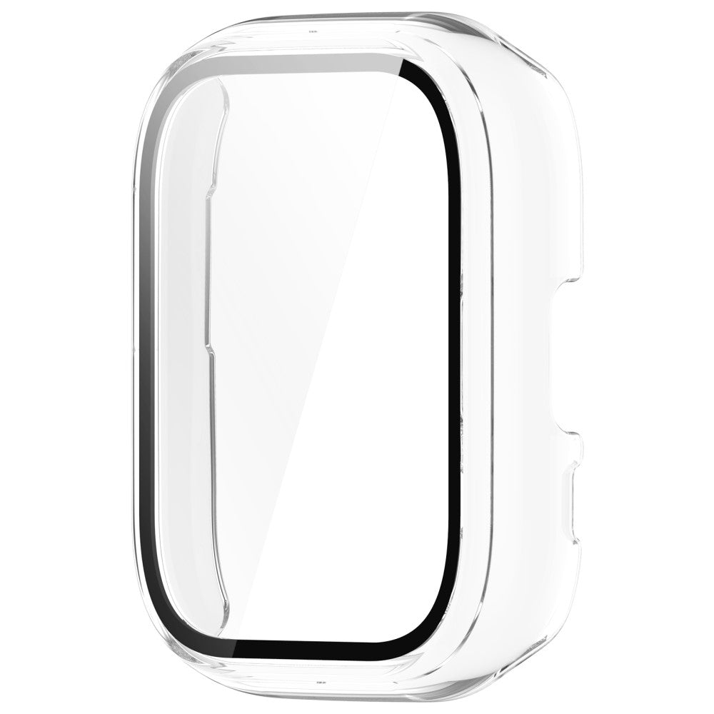 Rigtigt Godt Cover med Skærmbeskytter i Silikone og Glas passer til Amazfit Active - Gennemsigtig#serie_6