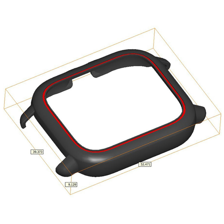 Huami Amazfit GTS3 Protective Cover Frame Hard Hollow Watch Case - Midnight Green#serie_2