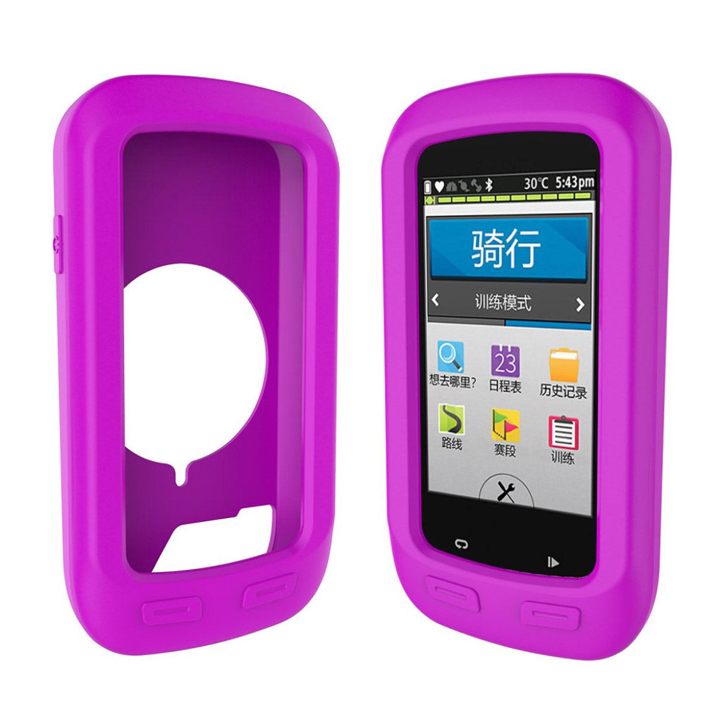 Mega Godt Garmin Edge 1000 Silikone Cover - Lilla#serie_1