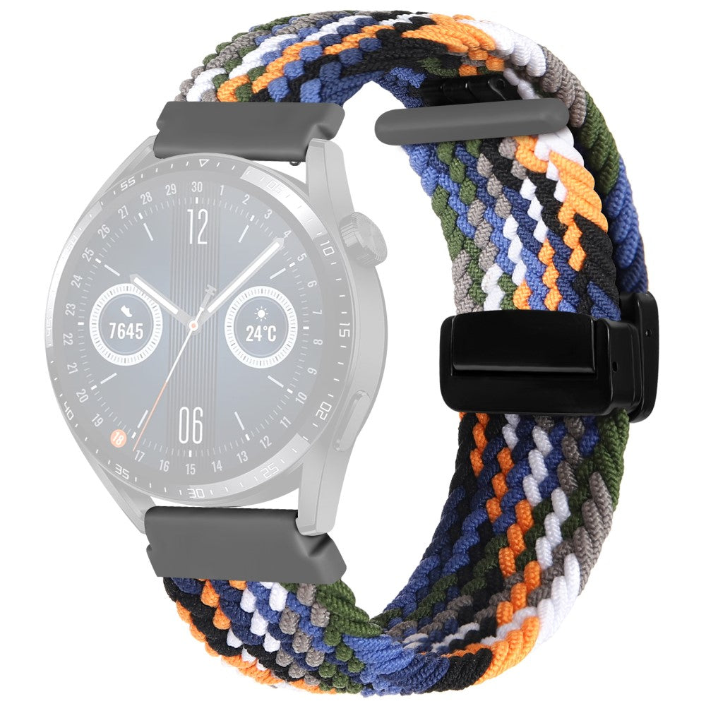 20mm Universal nylon braid strap - Denim#serie_1
