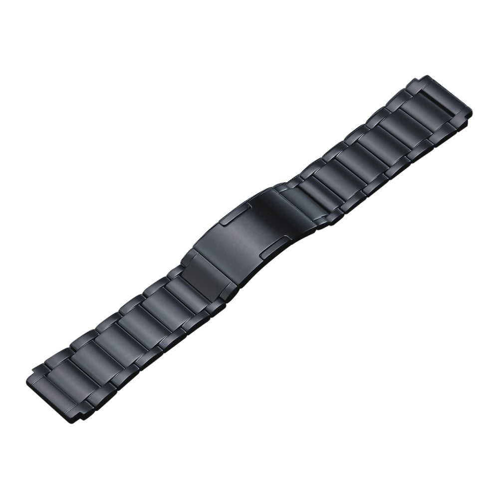 22mm Universal 3 bead titanium steel strap - Black#serie_1