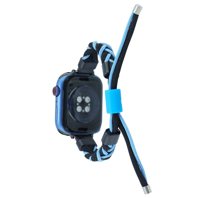 Meget Fed Nylon Universal Rem passer til Apple Smartwatch - Blå#serie_7