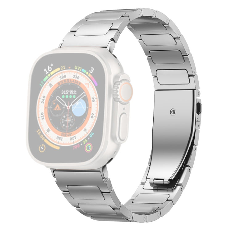 Titanium alloy strap for Apple Watch Series 9 45mm / Ultra 2 - Silver#serie_2