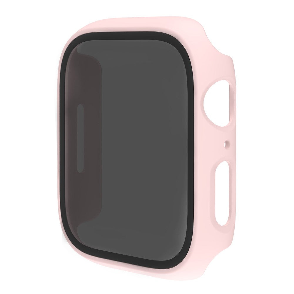 Apple Watch Series 9 41mm protective cover with tempered glass - Pink#serie_7