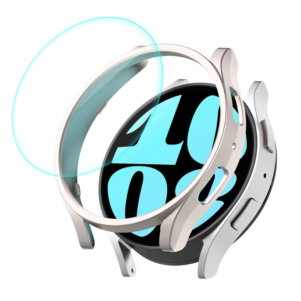 HAT PRINCE Samsung Galaxy Watch 6 (40mm) electroplated cover with tempered glass - Starlight#serie_2