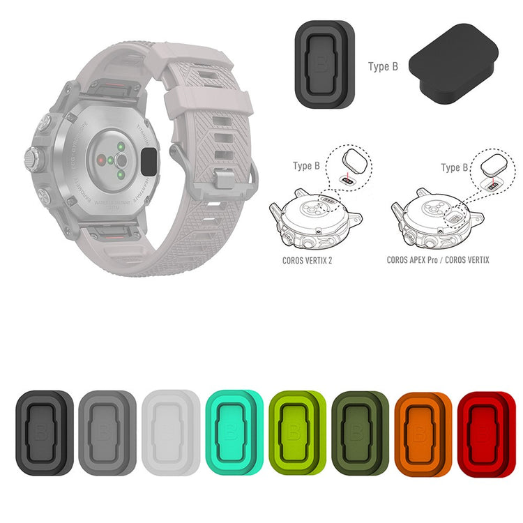 Super Pænt Silikone Cover passer til Coros Smartwatch - Hvid#serie_2