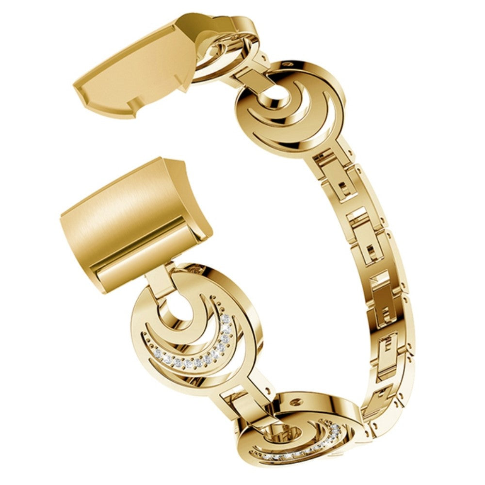 Super Elegant Metal Rem passer til Fitbit Charge 5 - Guld#serie_1