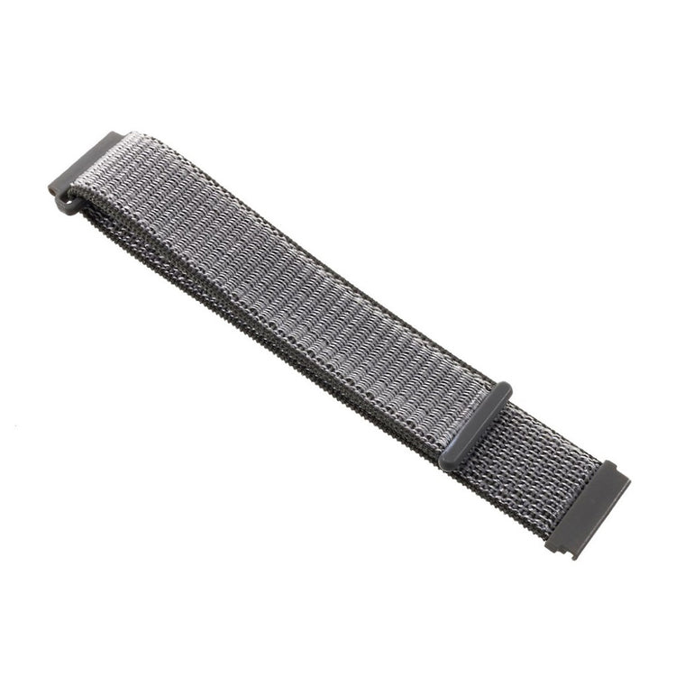 Universal velcro nylon watch band - Grey#serie_4