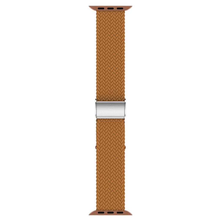 Helt vildt fantastisk Apple Watch Series 7 41mm Stof Urrem - Brun#serie_26