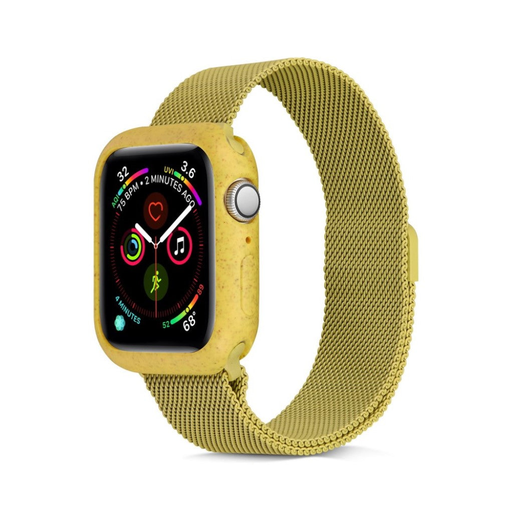 Rigtigt Flot Apple Watch Series 5 40mm / Apple Watch 40mm Silikone Cover - Gul#serie_4