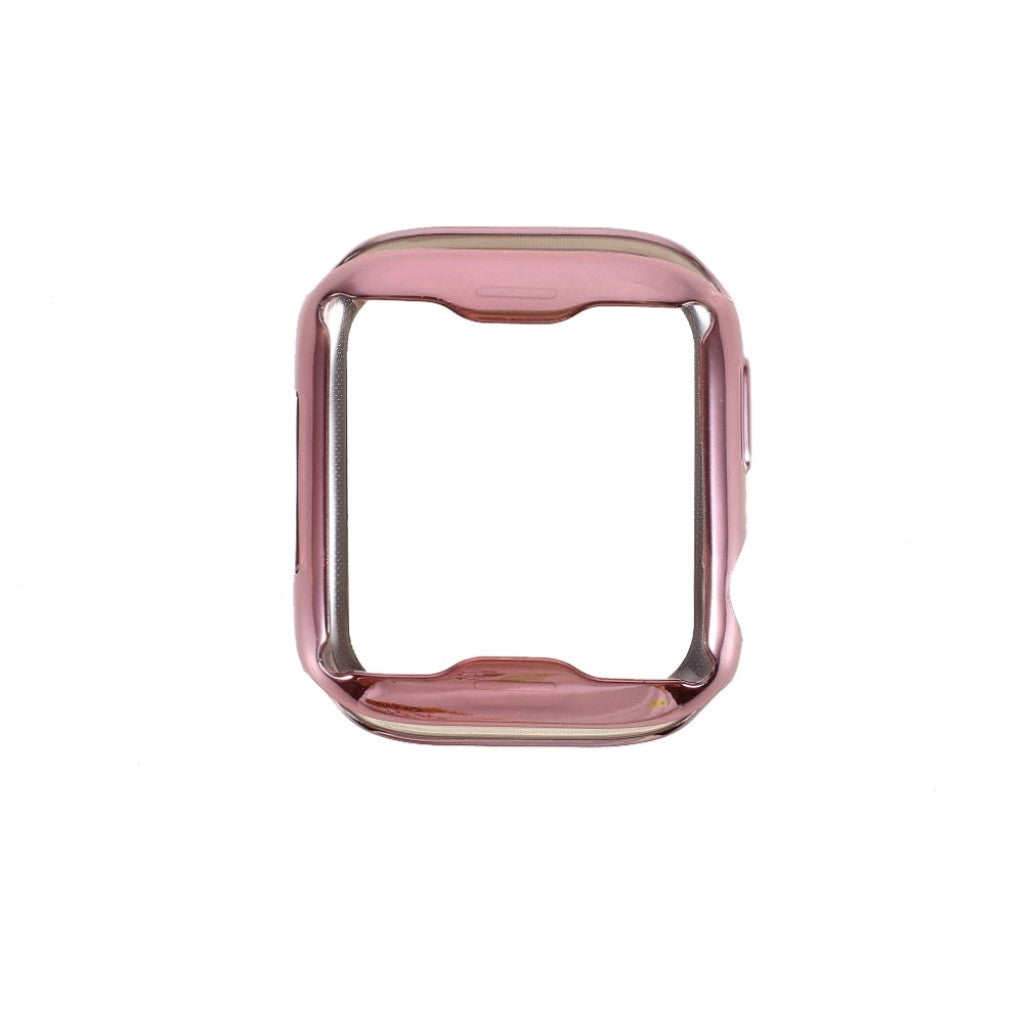Universal Apple  Silikone og Glas Bumper  - Pink#serie_2