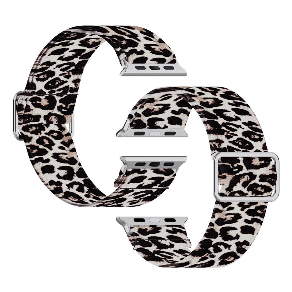 Apple Watch Series 6 / 5 40mm pattern printing watch band - Leopard Print#serie_1