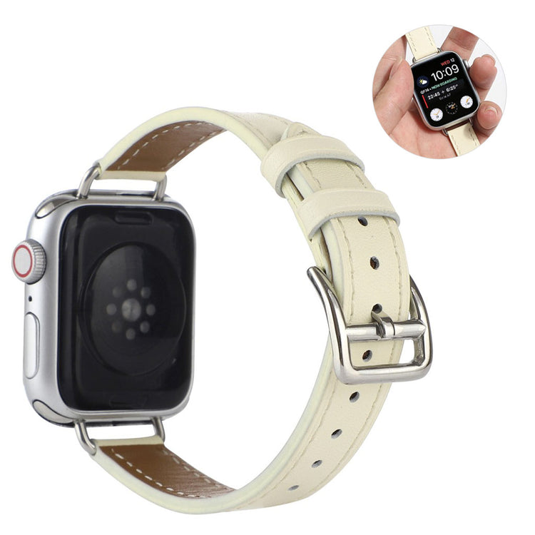 Flot Universal Apple Kunstlæder Rem - Hvid#serie_2