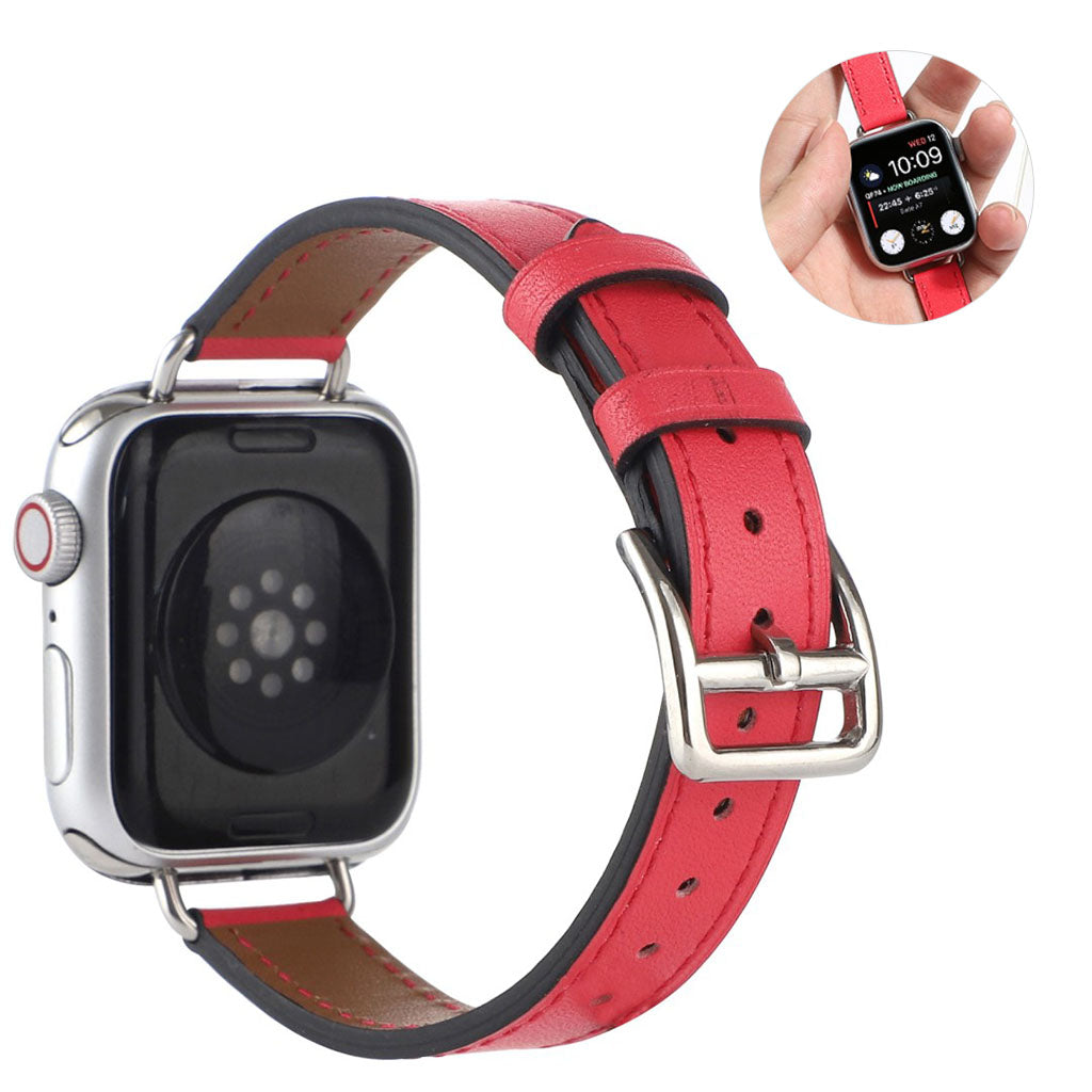 Flot Universal Apple Kunstlæder Rem - Rød#serie_5