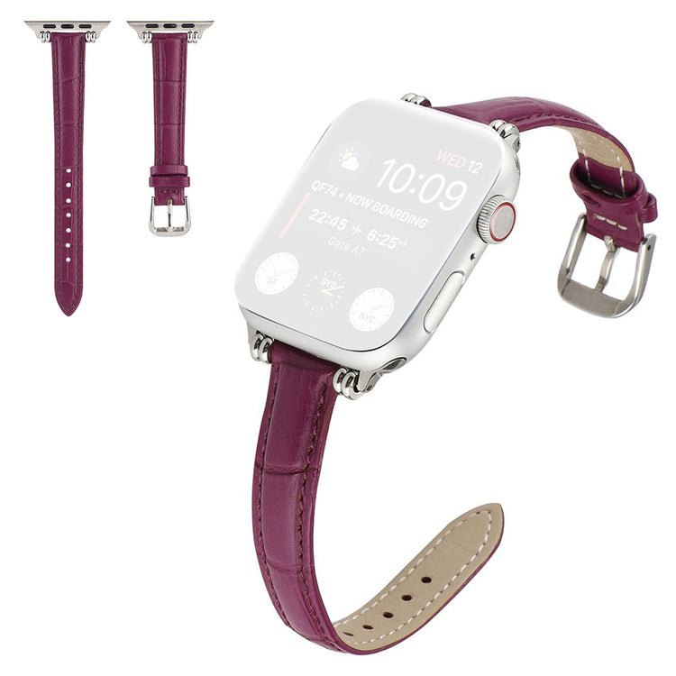 Mega cool Universal Apple Kunstlæder Rem - Lilla#serie_2