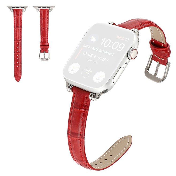 Mega cool Universal Apple Kunstlæder Rem - Rød#serie_3