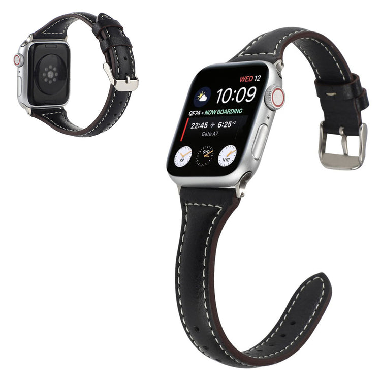 Mega nydelig Universal Apple Kunstlæder Rem - Sort#serie_3