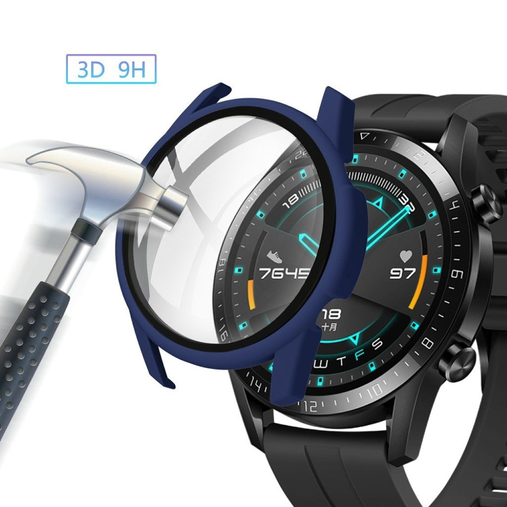 Super Fint Huawei Watch GT 2 46mm Plastik Cover - Blå#serie_10