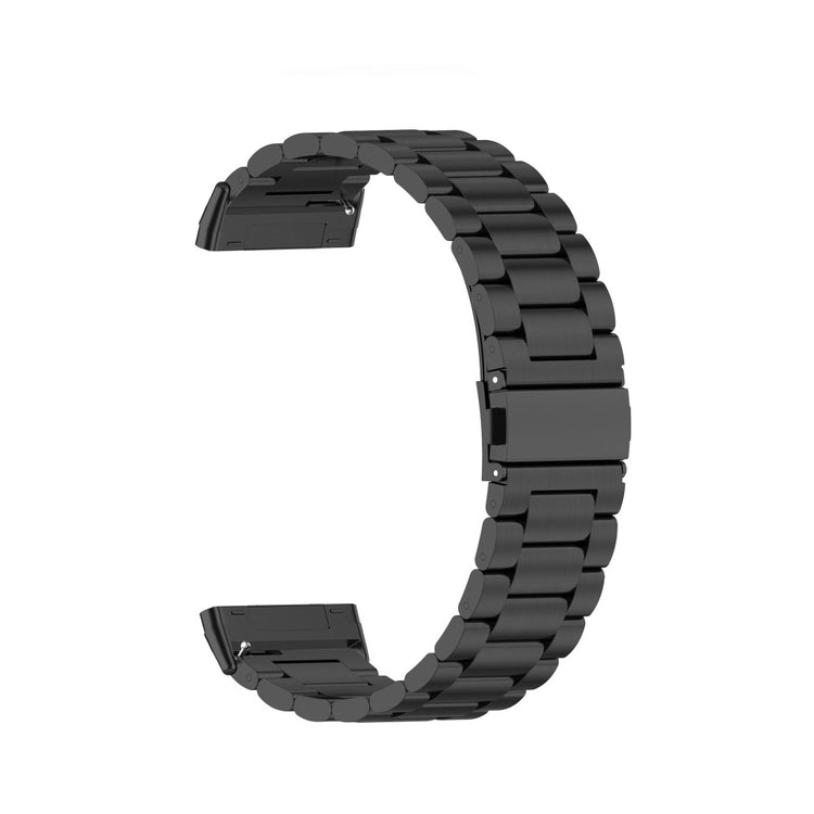 Mega cool Universal Fitbit Metal Rem - Sort#serie_043