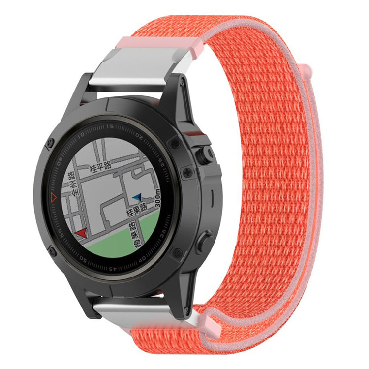 Nydelig Universal Garmin Nylon Rem - Orange#serie_5
