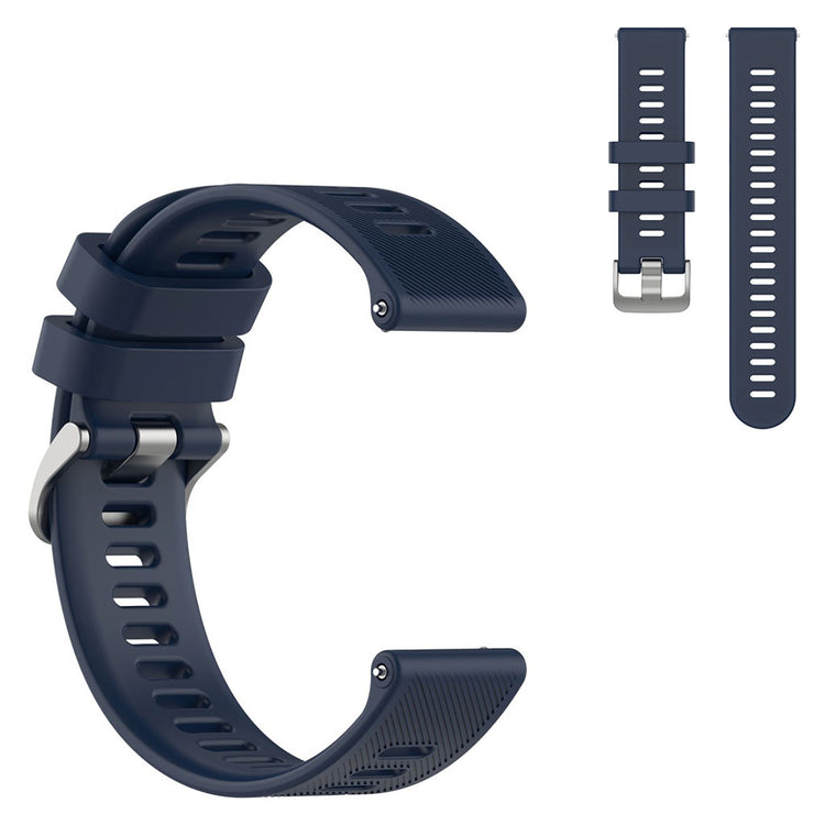 Garmin Forerunner 158 / Garmin Forerunner 55 Silikone Rem - Blå#serie_4