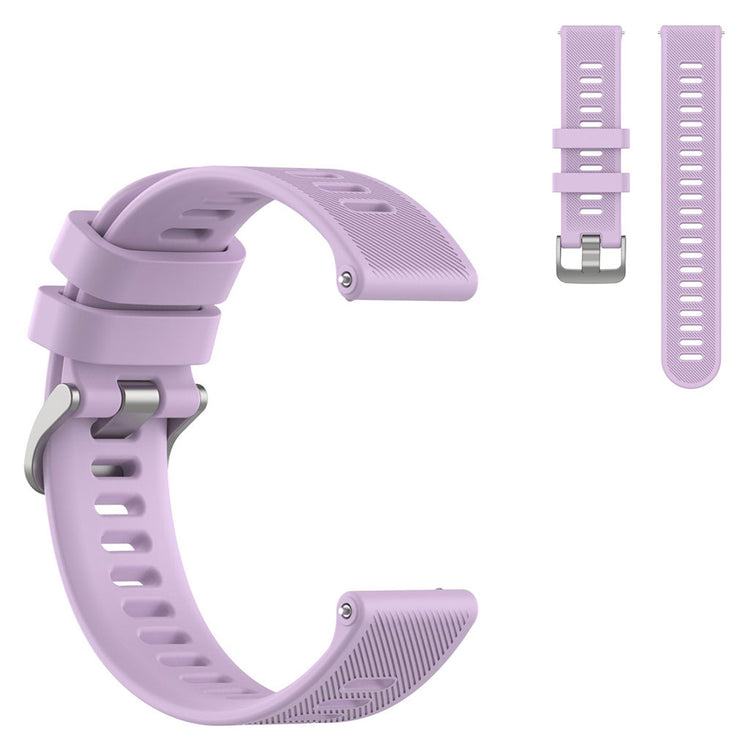 Garmin Forerunner 158 / Garmin Forerunner 55 Silikone Rem - Lilla#serie_9