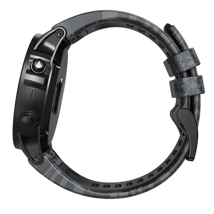 Helt vildt smuk Universal Silikone Rem - Sølv#serie_8