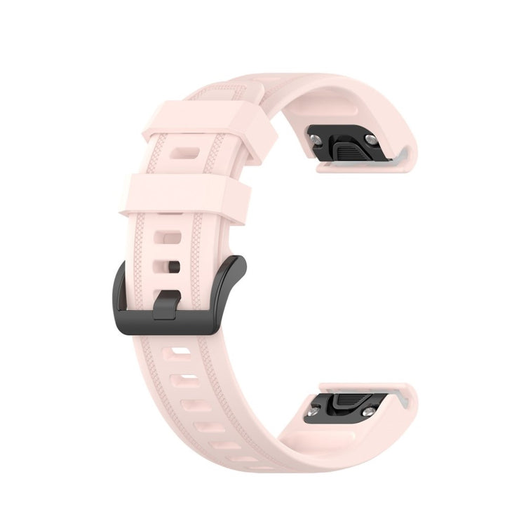 Rigtigt sejt Garmin Fenix 6S Silikone Rem - Pink#serie_11