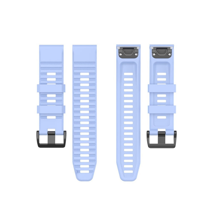 Mega kønt Garmin Fenix 6 Silikone Rem - Blå#serie_7