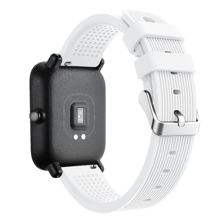 Super cool Amazfit Bip Lite Silikone Rem - Hvid#serie_2