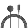 1m Plastik Und Silikon Samsung Galaxy Watch Ultra 47mm / Samsung Galaxy Watch 6 Classic (47mm) Drahtlos Type-C Ladekabel