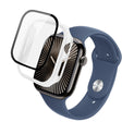 Weich Apple Watch Series 10 42mm Hülle mit Displayschutz in Glas und Silikon