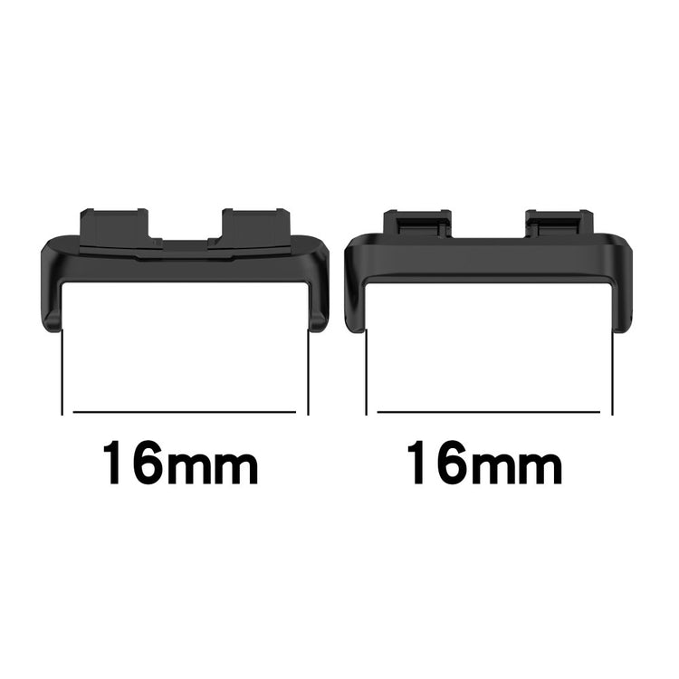 1 Pair Huawei Band 9 / Band 9 NFC 16mm Watch Band Connector Stainless Steel Adapter - Silver - Silver#serie_3