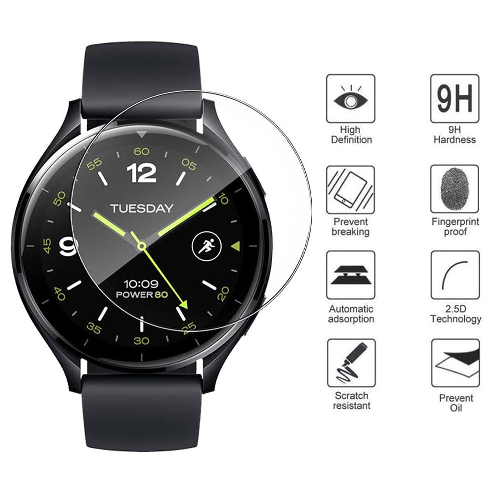 Xiaomi Watch 2 Silicone HD Screen Protector - Transparent#serie_795