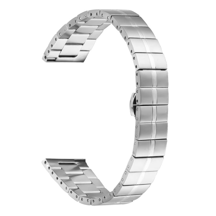 Gabb Watch 2 Line Design Stainless Steel Smartwatch Strap Replacement Wrist Band - Silver#serie_1