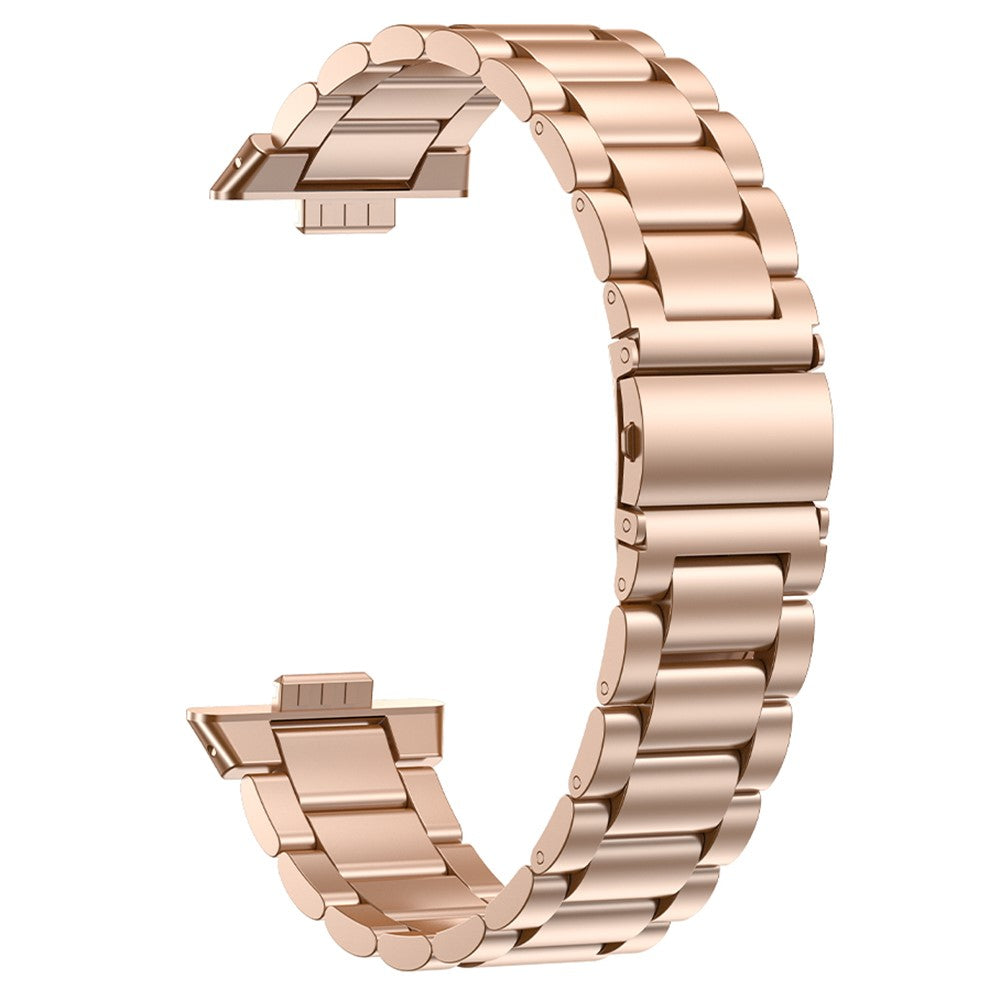 Huawei Watch Fit 3 Stainless Steel Watch Strap Replacement Wrist Band - Rose Gold#serie_2