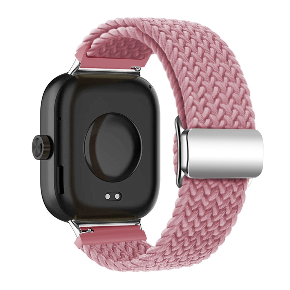 Xiaomi Smart Band 8 Pro / Redmi Watch 4 Loop Strap Magnetic Buckle Woven Watch Band - Pink#serie_3