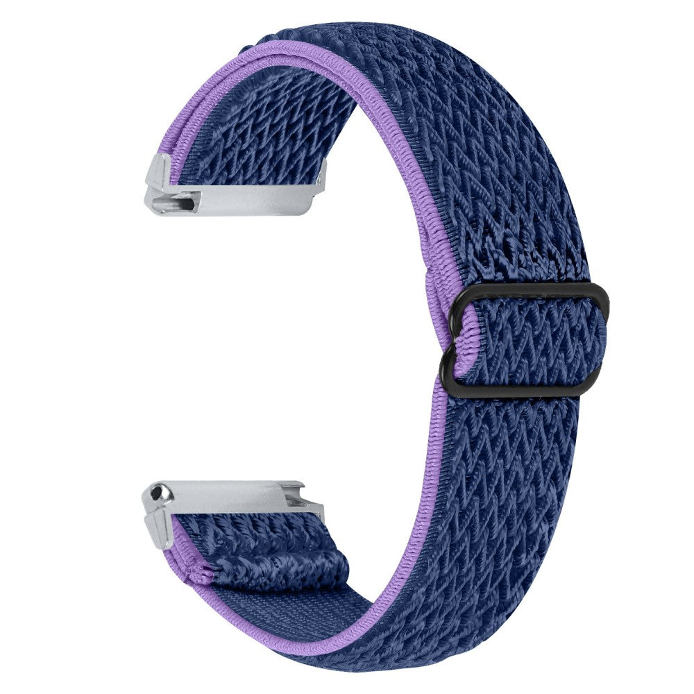 Garmin Vivomove 3 / GarminMove 3 20mm Elastic Watch Strap Replacement Watchband - Purple+Blue#serie_12