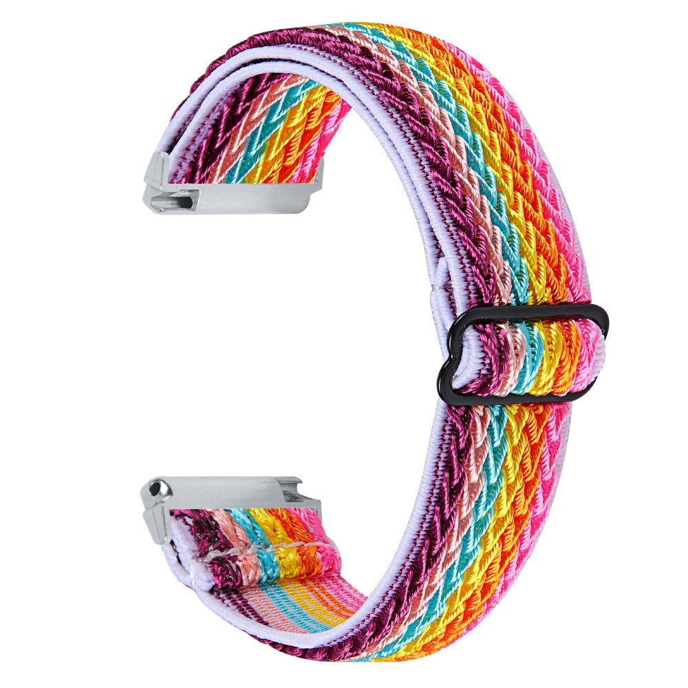 Garmin Vivomove Style / Garminmove Style 20mm Elastic Watch Strap Replacement Watchband - Rainbow#serie_5