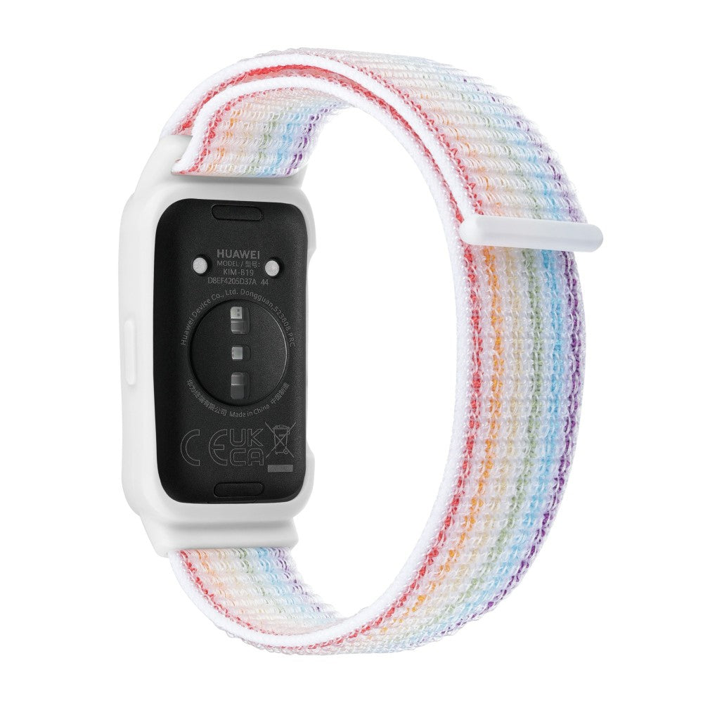 Huawei Band 8 / 9 Nylon Loop Watch Strap with Integrated Flexible Protective Case - Multi-color#serie_4