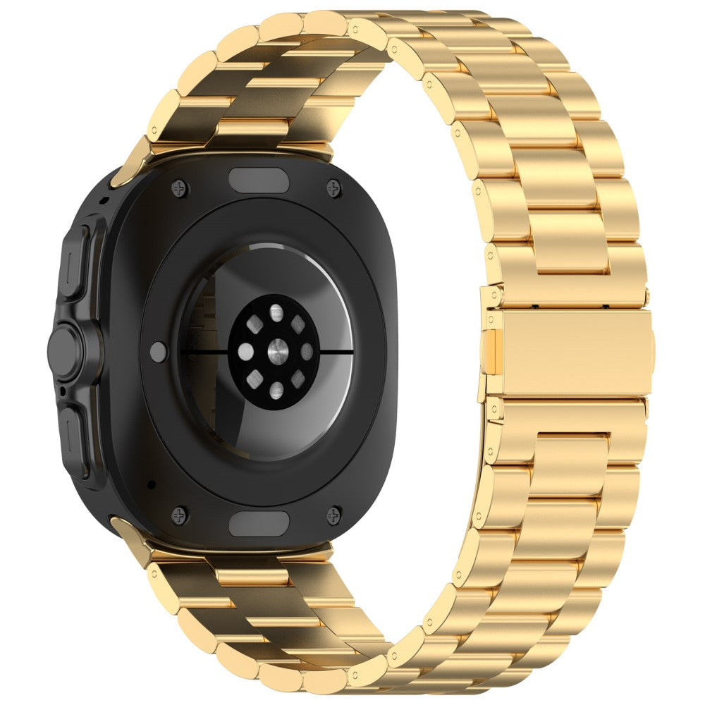 Samsung Galaxy Watch Ultra 47mm Metal Watch Band Three-Beads Steel Wrist Strap - Gold#serie_2