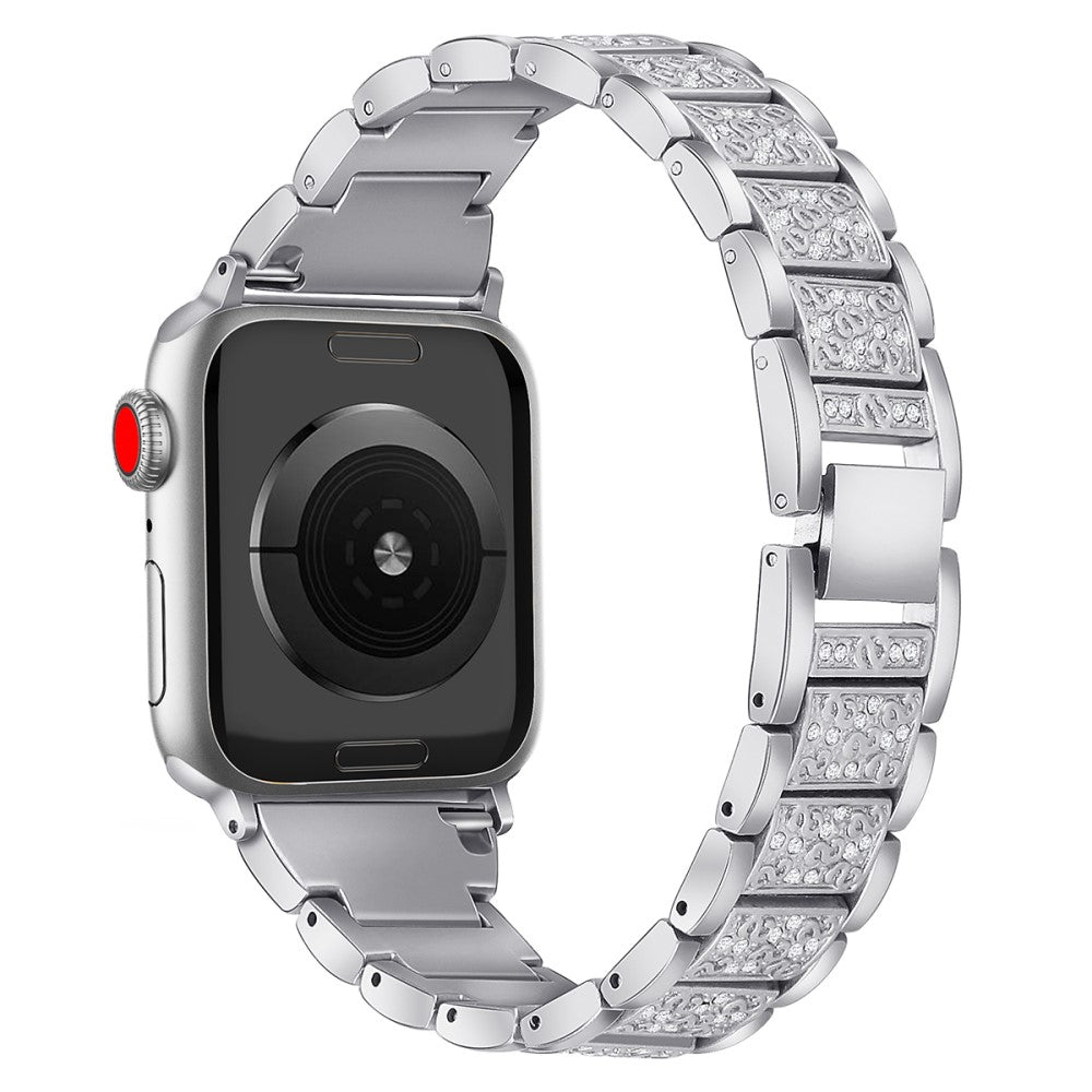 Apple Watch Series 41mm - 40mm - 38mm S Pattern Metal Strap - Silver#serie_3