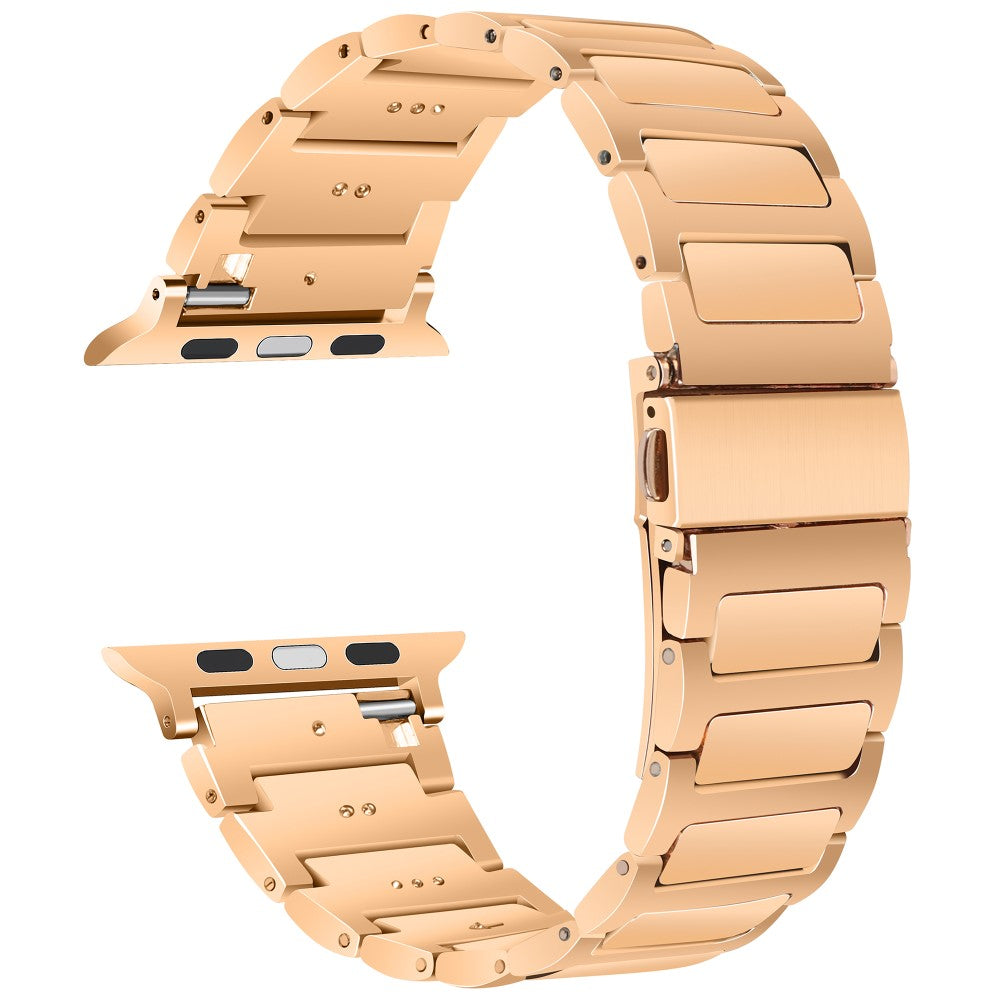 Apple Watch Series 41mm - 40mm - 38mm Sports Watch Strap Zinc Alloy Wrist Band - Rose Gold#serie_3