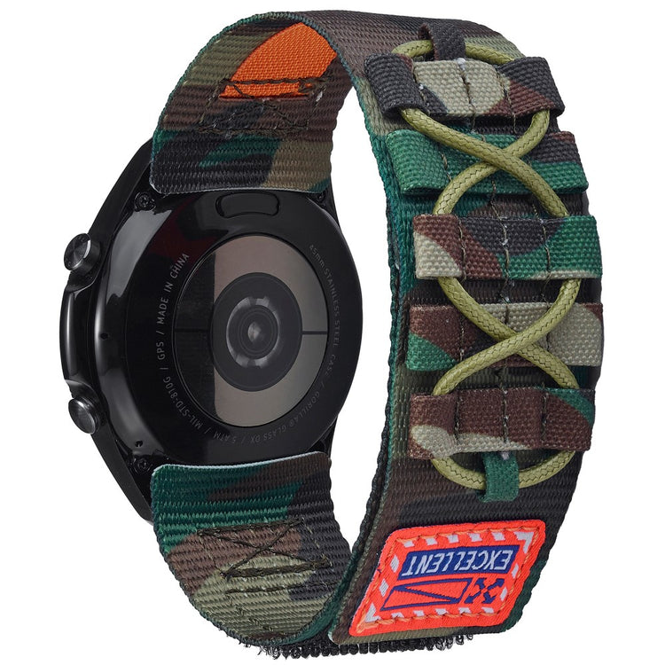 KALEBOL Huawei Watch GT 4 46mm / 4 Pro / 4 Watch Band 22mm Loop Fastener Nylon Wrist Strap - Camouflage#serie_5