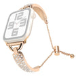 Unglaublich Robust Apple Smartwatch Metall Und Strass Universell Armband